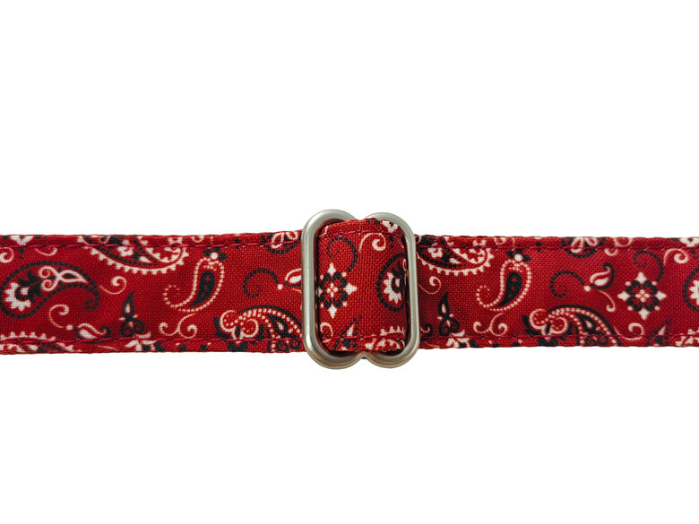 Gotoo - Collier en Paisley Rouge pour chien - XS Image numéro 6 Gotoo - Collier en Paisley Rouge pour chien - XS Image numéro 6