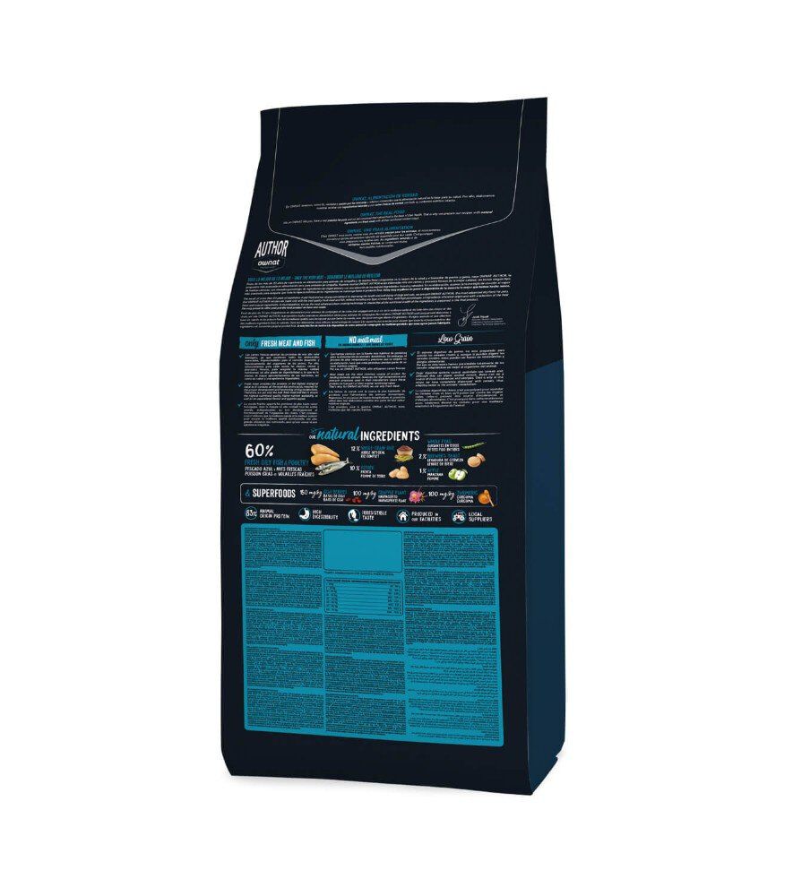 Ownat - Croquettes Fresh Meat Natural Poisson Volaille pour Chats - 3Kg Image num&eacute;ro 4