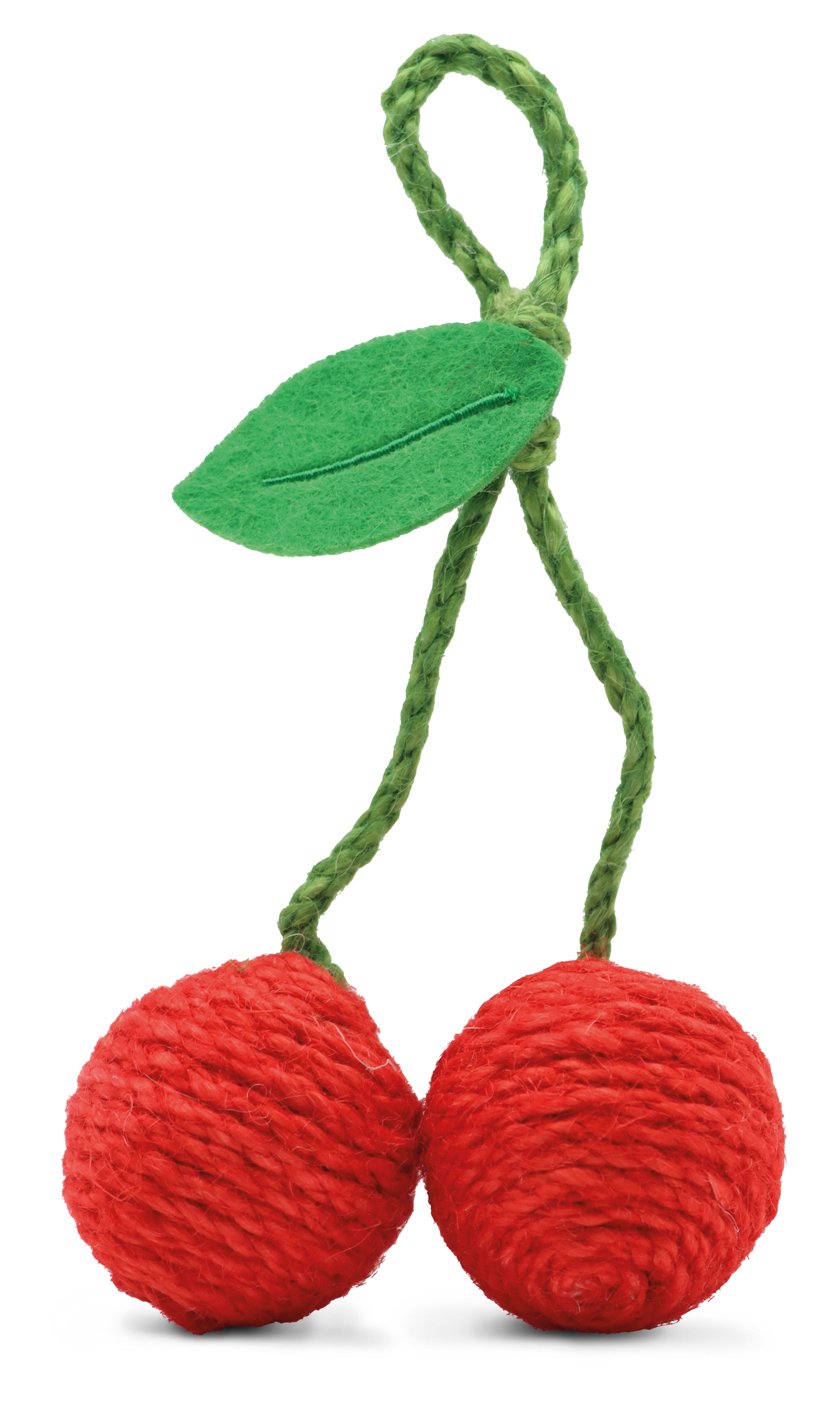 Croci - Jouet Veggie Cerises pour Chats - 18cm Image num&eacute;ro 1