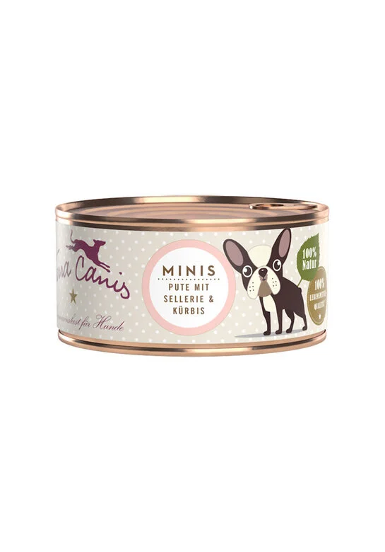 Terra Canis - Aliment Naturel Mini sans Céréales Dinde pour Petits Chiens - 100g Image numéro 1 Terra Canis - Aliment Naturel Mini sans Céréales Dinde pour Petits Chiens - 100g Image numéro 1