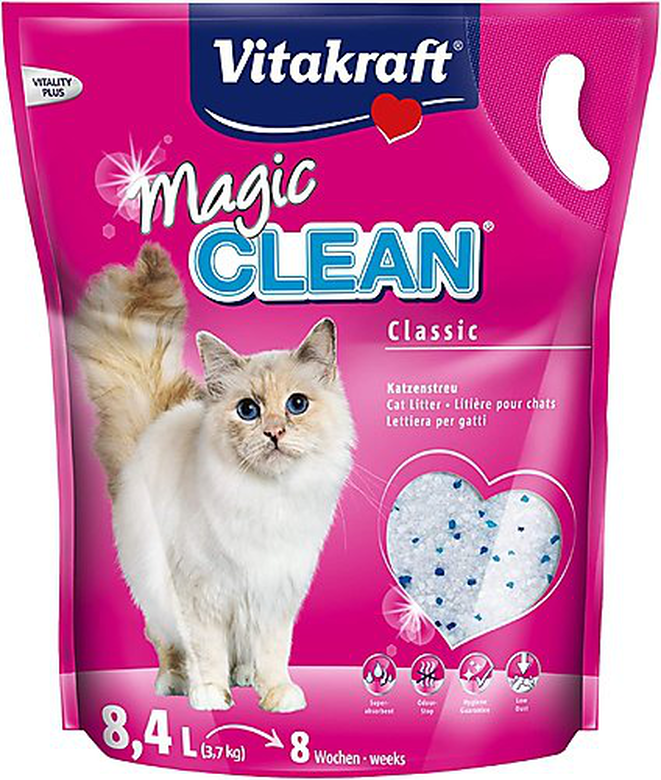Vitakraft - Litière Magic Clean Classic pour Chats - 8,4L image number null