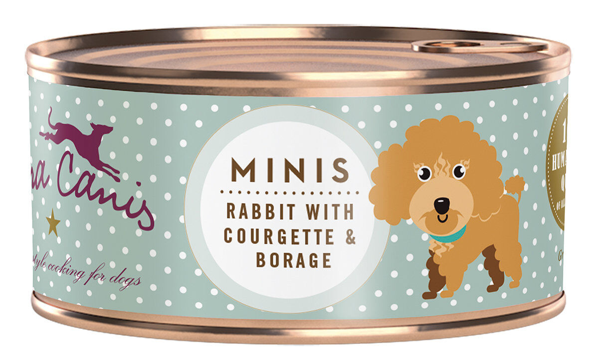 Terra Canis - Aliment Naturel Mini sans C&eacute;r&eacute;ales Lapin pour Petits Chiens - 100g Image num&eacute;ro 1