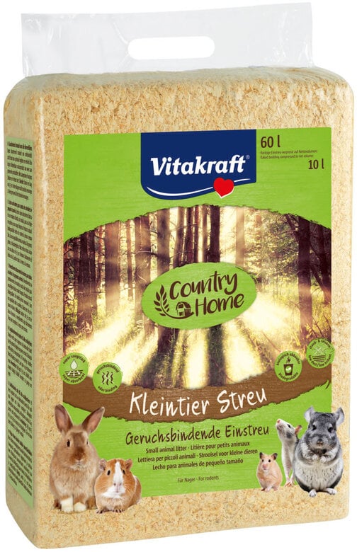 Vitakraft - Litière en Copeaux Comfort pour Rongeur - 60L Image numéro 1 Vitakraft - Litière en Copeaux Comfort pour Rongeur - 60L Image numéro 1