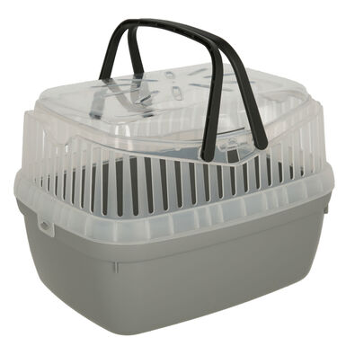 Kerbl - Box De Transport Portobello Gris/Transparent - 30x23x23cm