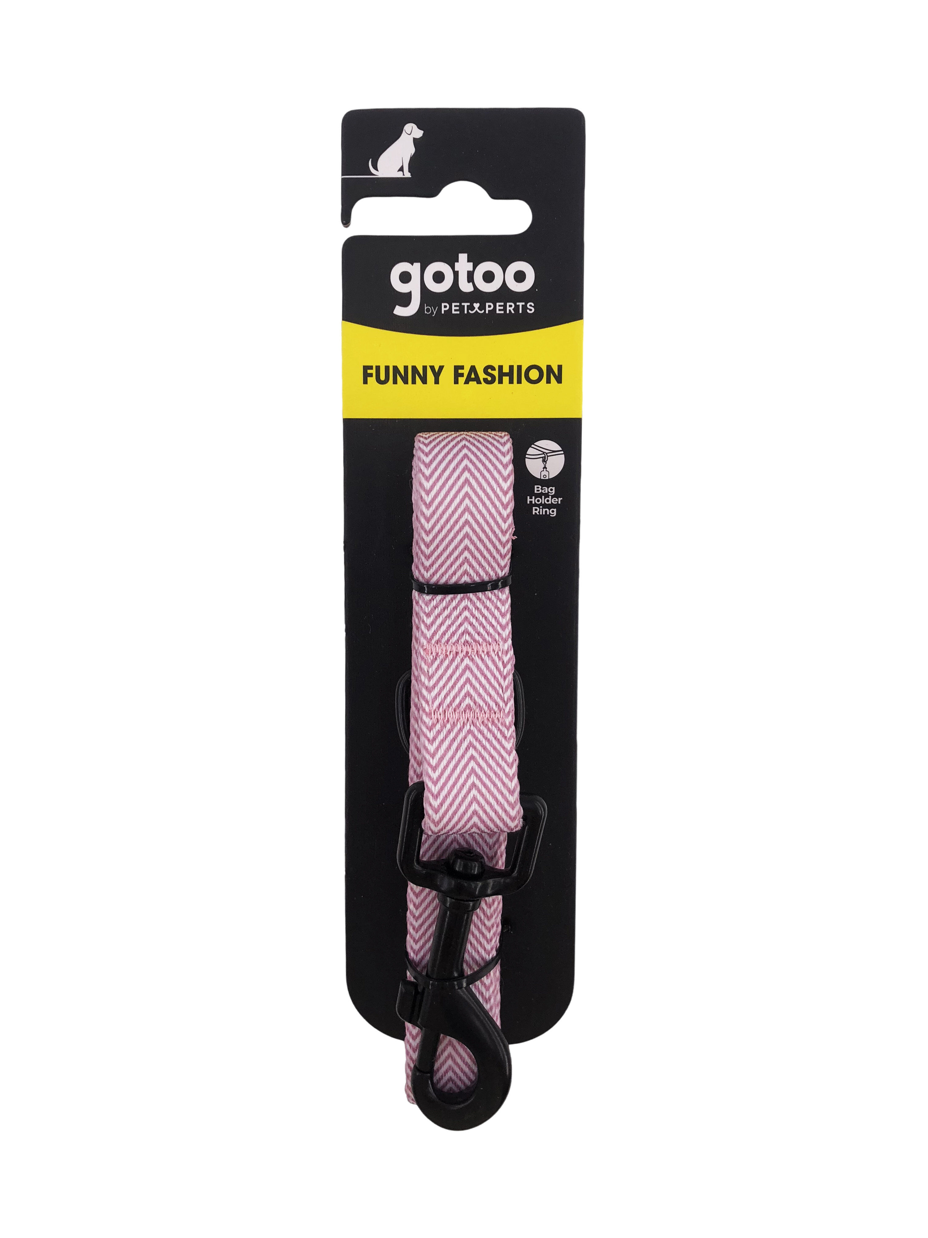 Gotoo - Laisse Chevron Rose pour Chien Image num&eacute;ro 3