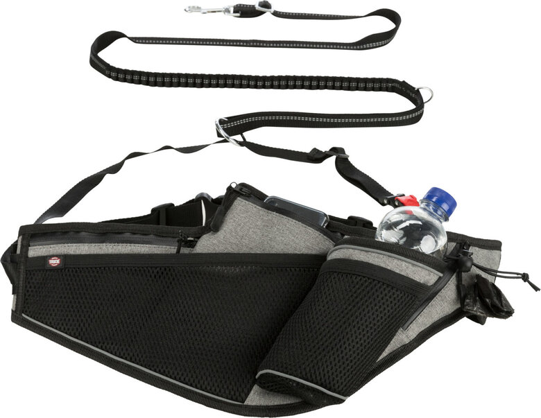 Trixie - Ceinture jogging avec laisse, sang.: 70–130 cm/23 cm, laisse : 1,15–1,50 m/20 mm Image numéro 1 Trixie - Ceinture jogging avec laisse, sang.: 70–130 cm/23 cm, laisse : 1,15–1,50 m/20 mm Image numéro 1