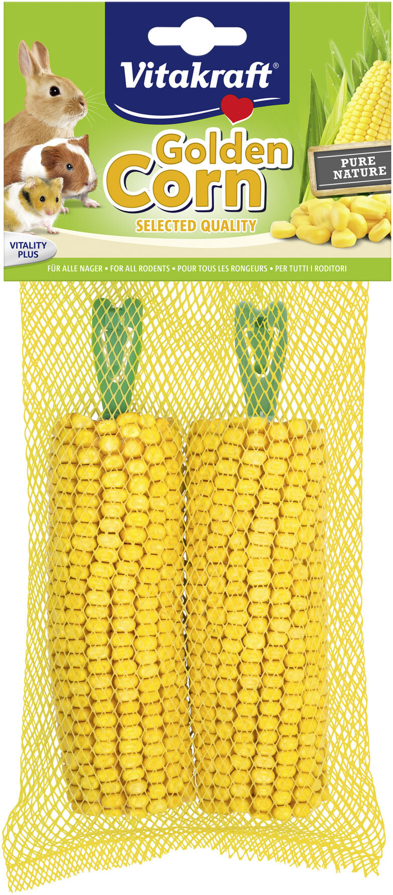 Vitakraft - Friandises Golden Corn Epis de Ma&iuml;s P/2 pour Rongeurs - x2 Image num&eacute;ro 1