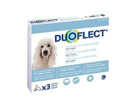 Duoflect - Pipettes Antiparasitaire de 10 à 20Kg pour Chien - x3