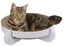 Kerbl - Corbeille Griffoir Platinum Blanc avec Catnip pour Chat - 35x35x10 cm Indicateur image numéro 1