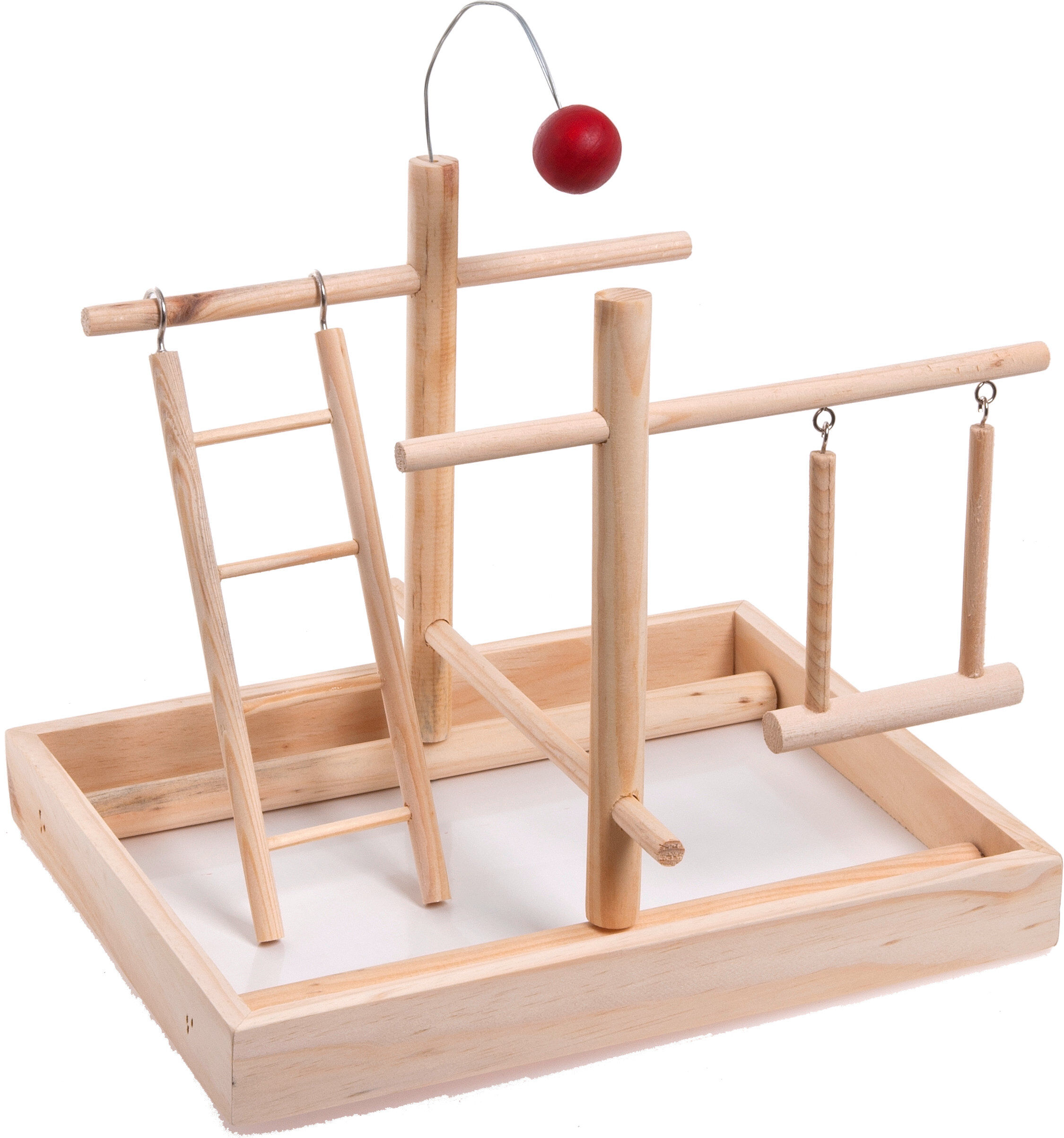 Flamingo - Aire de Jeux pour Perruches - 28,5x23x24,5cm Image num&eacute;ro 1