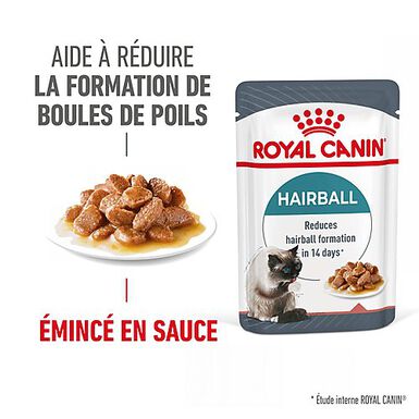 Royal Canin - Sachets Hairball Care en Sauce pour Chat - 12x85g