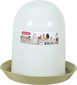 Zolux - Mangeoire Silo Lichen pour Basse Cour - 2Kg