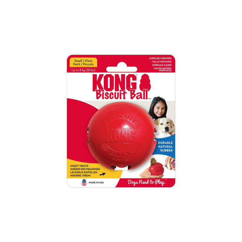 KONG - Jouet Balle pour Chien - S Image num&eacute;ro 1