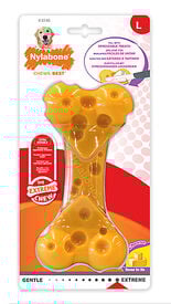 Nylabone - Jouet Os à Mâcher Extreme Chew au Fromage pour Chiens