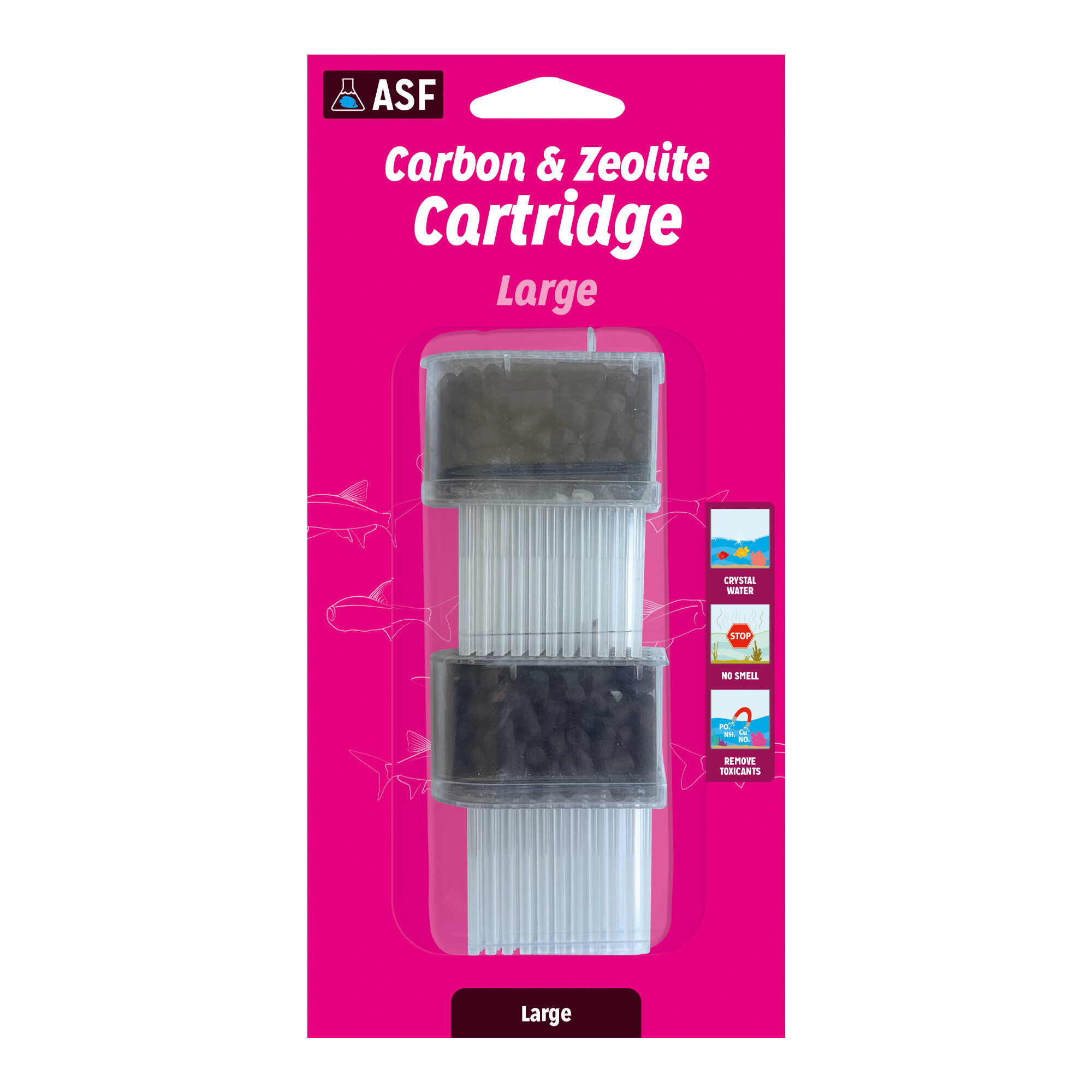 Aquarium Systems - Cartouche Zeolithe NEWJET Filter Large - x2 Image num&eacute;ro 1