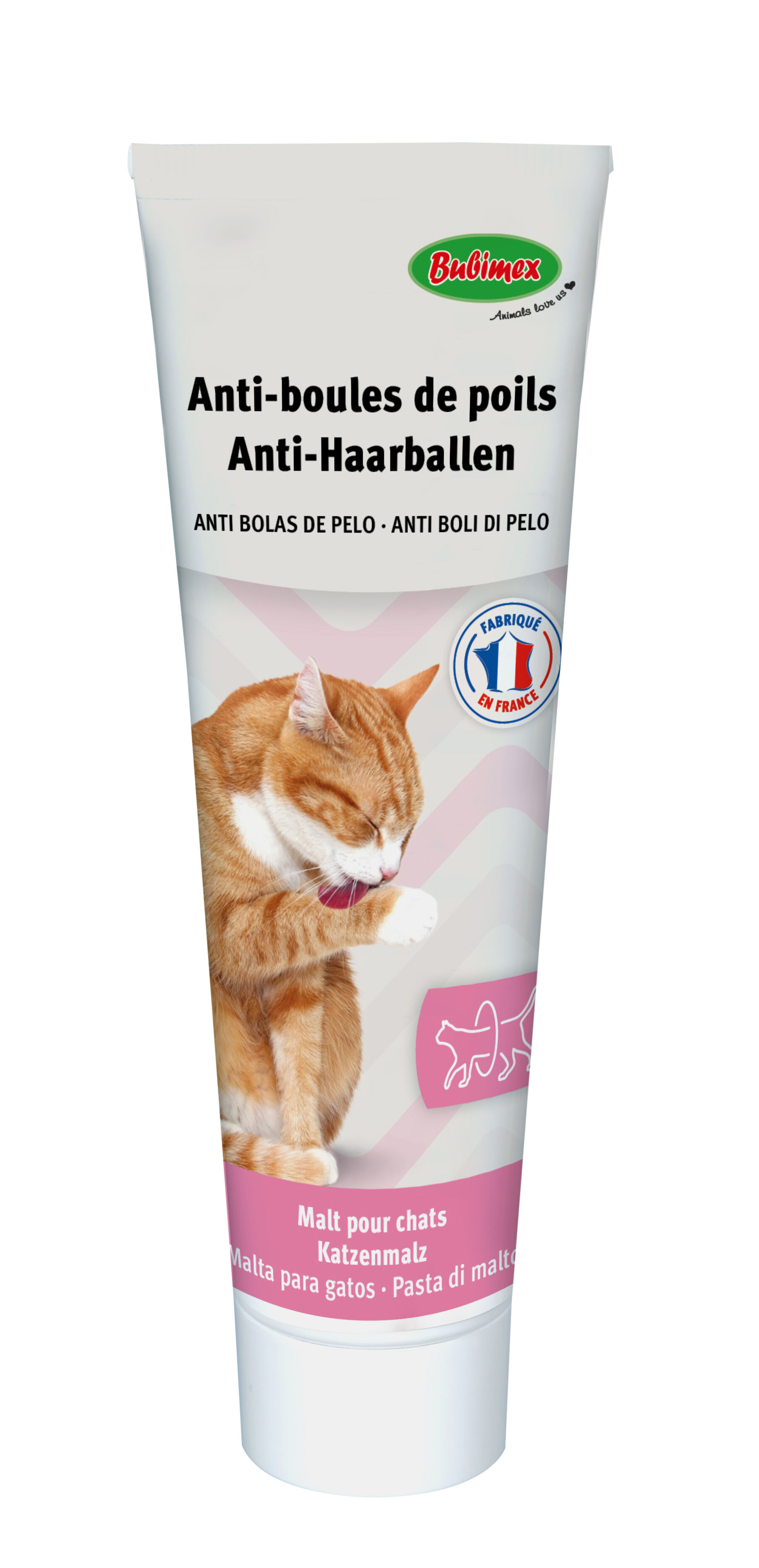 Bubimex - Friandise Malt Anti-boules de Poils pour Chats - 100g Image num&eacute;ro 1
