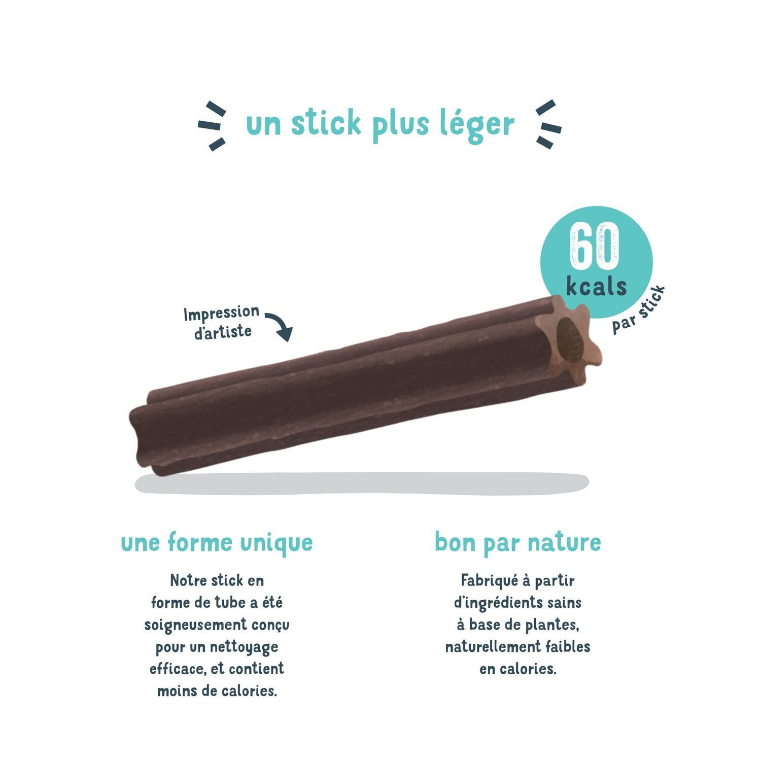 Edgard & Cooper - Sticks &agrave; M&acirc;cher Dental Naturel &agrave; l'Eucalyptus et Pomme fraiche pour Chien - M Image num&eacute;ro 5