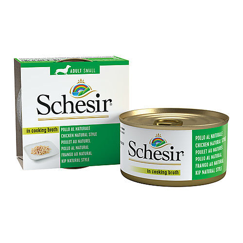 Schesir - Repas Cuisine Adulte Poulet au Naturel pour Chien - 85g Image num&eacute;ro 1