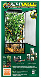 Zoomed - Terrarium ReptiBreeze Grillagé NT-13 pour Reptiles