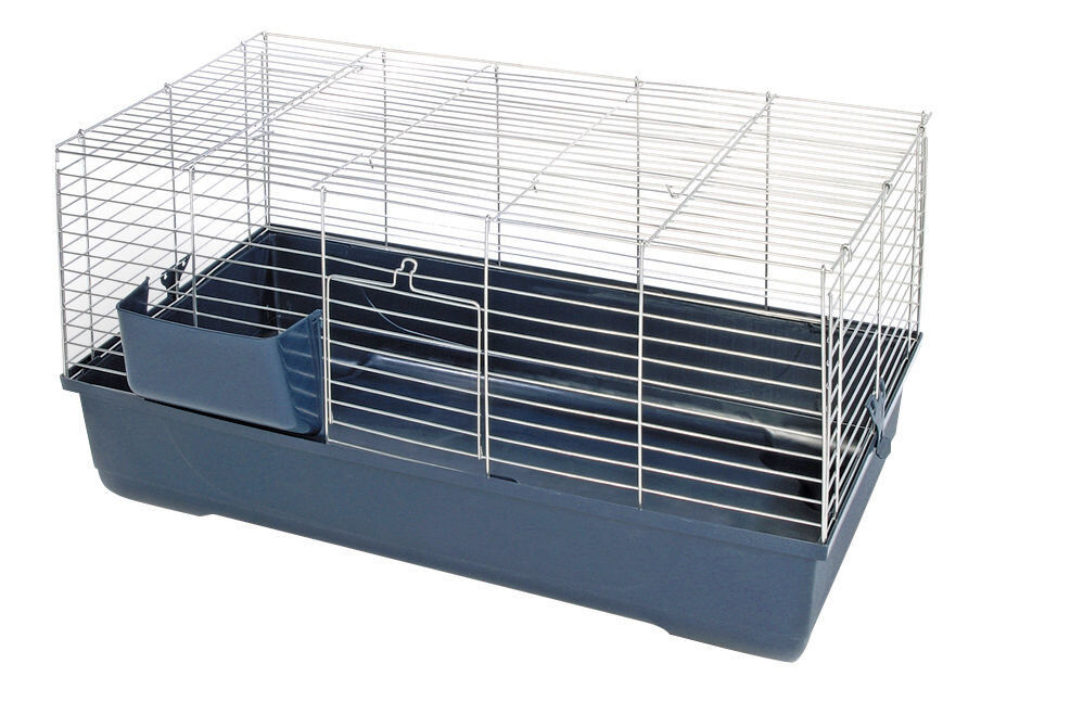 Kerbl - Cage Gabbia Baldo bleu fonc&eacute; pour rongeurs - 80X45X42cm Image num&eacute;ro 1