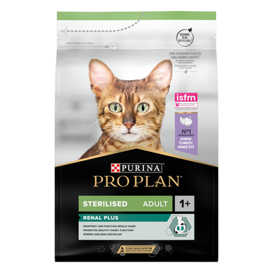 Pro Plan - Croquettes Sterilised à la Dinde pour Chat Adulte Stérilisé