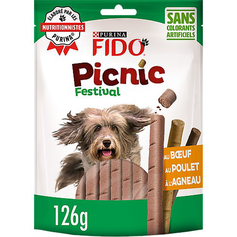 Fido - Friandises Picnic Festival pour Chien - 126g Image numéro 4 Fido - Friandises Picnic Festival pour Chien - 126g Image numéro 4