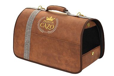 Cazo - Sac de Transport Premium pour Chien et Chat - 50x27x26cm