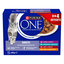 Purina One - Sachets Repas Chat Adulte Effil&eacute;s En Sauce Au Poulet B&oelig;uf Agneau Poisson De Mer - 12x85g Indicateur image num&eacute;ro 1