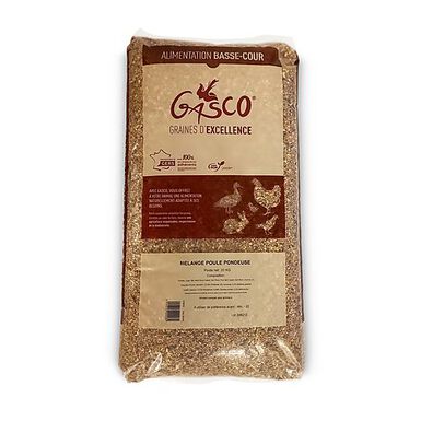 Gasco - Mélange de Graines pour Poules Pondeuses - 20Kg