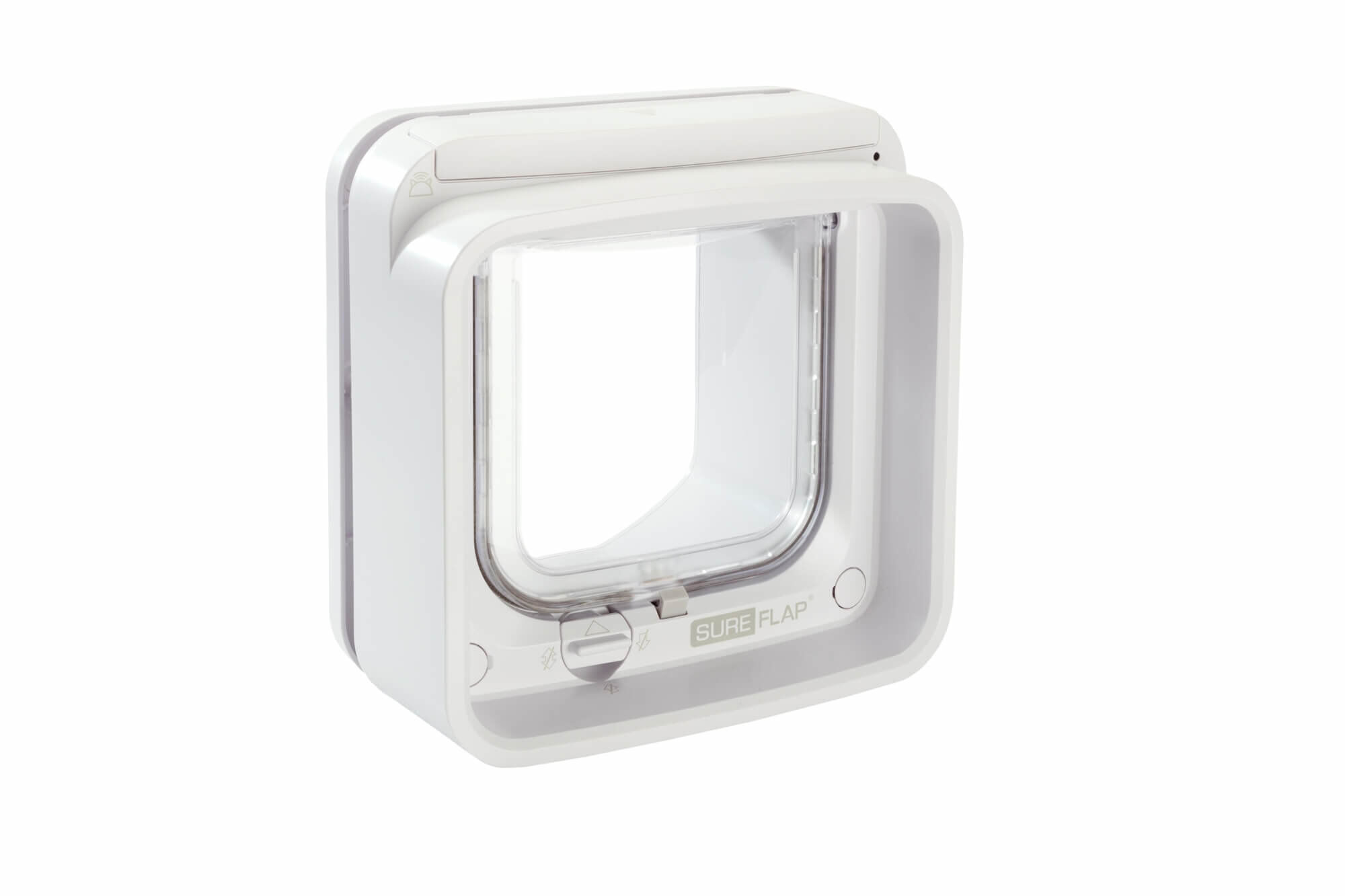 Sure PetCare - Chati&egrave;re SureFlap &agrave; puce &Eacute;lectronique Connect pour Chat - Blanc Image num&eacute;ro 1