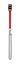Animalis - Laisse Métal Forte Confort 25mm et 75cm pour Chien - Rouge Indicateur image numéro 1