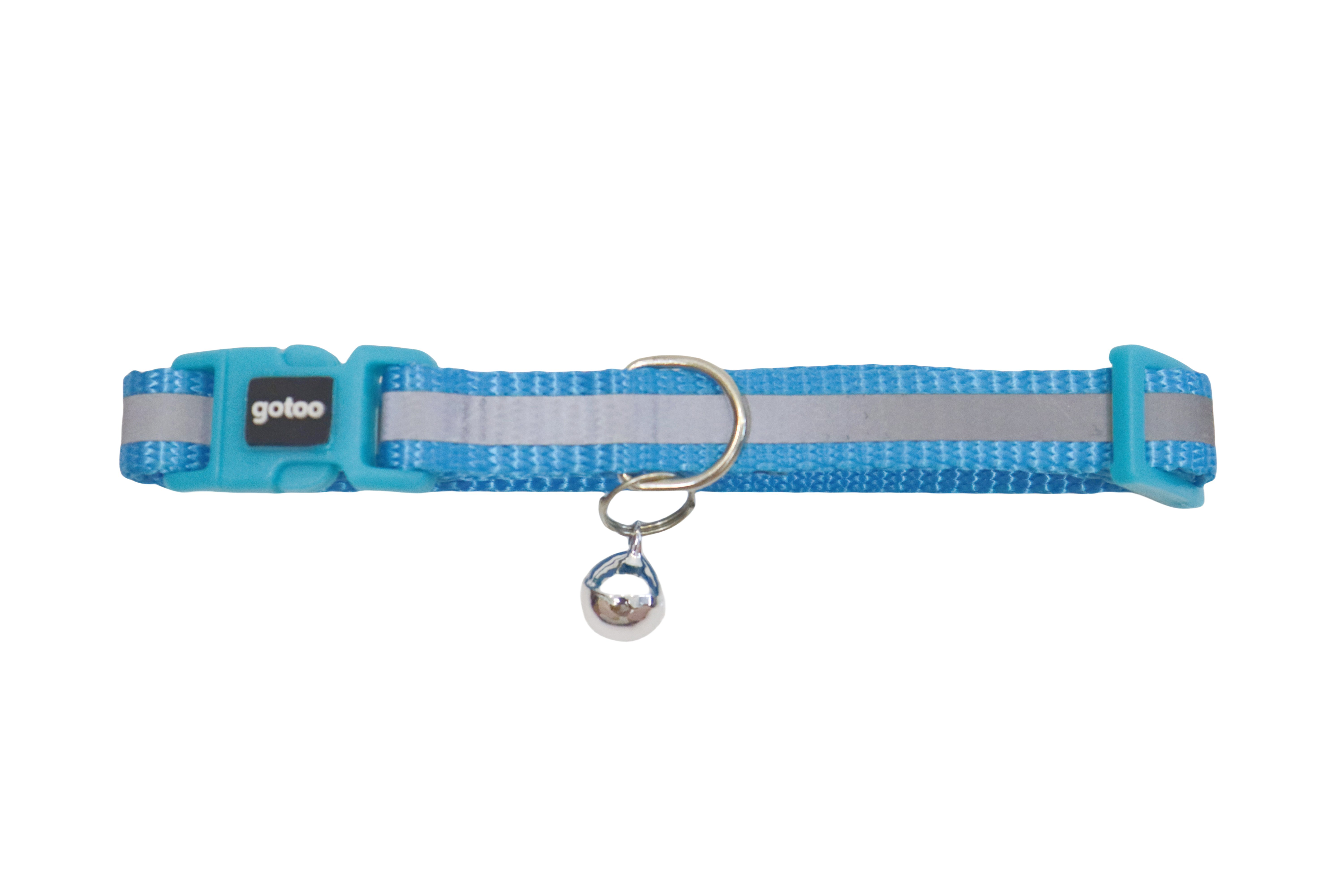 Gotoo - Collier en Nylon Premium Bleu pour Chat Image num&eacute;ro 3