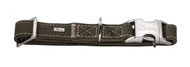 Hunter - Collier Hunting Alu-Strong en Cuir de Bœuf Vert Olive
