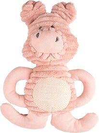 Flamingo - Jouet Peluche Small Dog Cochon Ilva Rose pour Chiens - 23cm