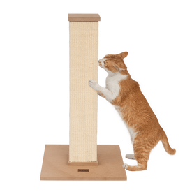 Leeby - Griffoir Vidal en Sisal Naturel pour Chats - 69x38x38cm