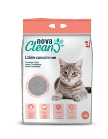 Nova Clean - Liti&egrave;re Canadienne - 12Kg