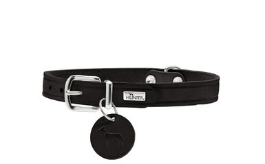 Hunter - Collier Aalborg en Cuir de Boeuf Noir