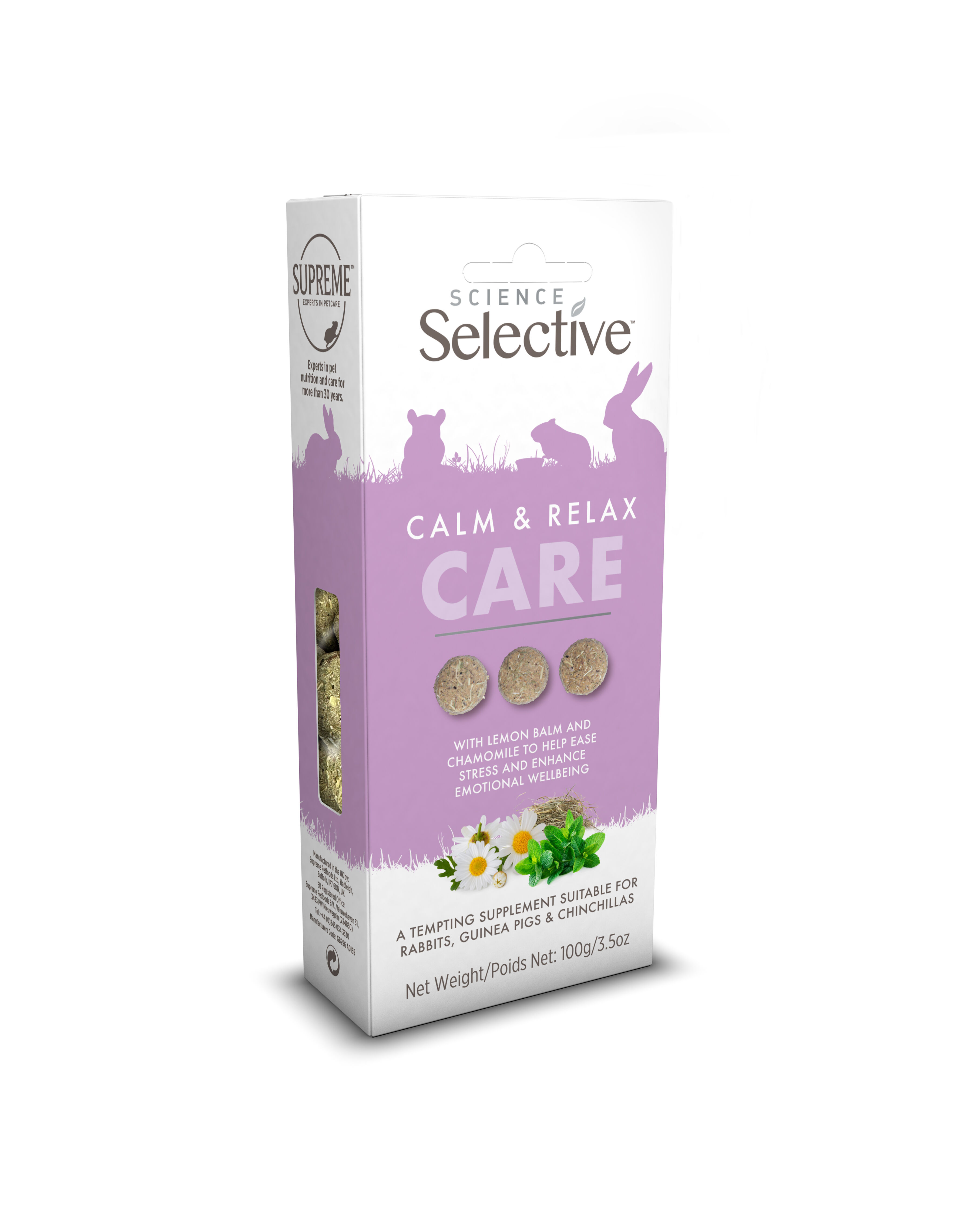 Science Selective - Friandises Calm & Relax Care pour Rongeurs - 100g Image num&eacute;ro 2