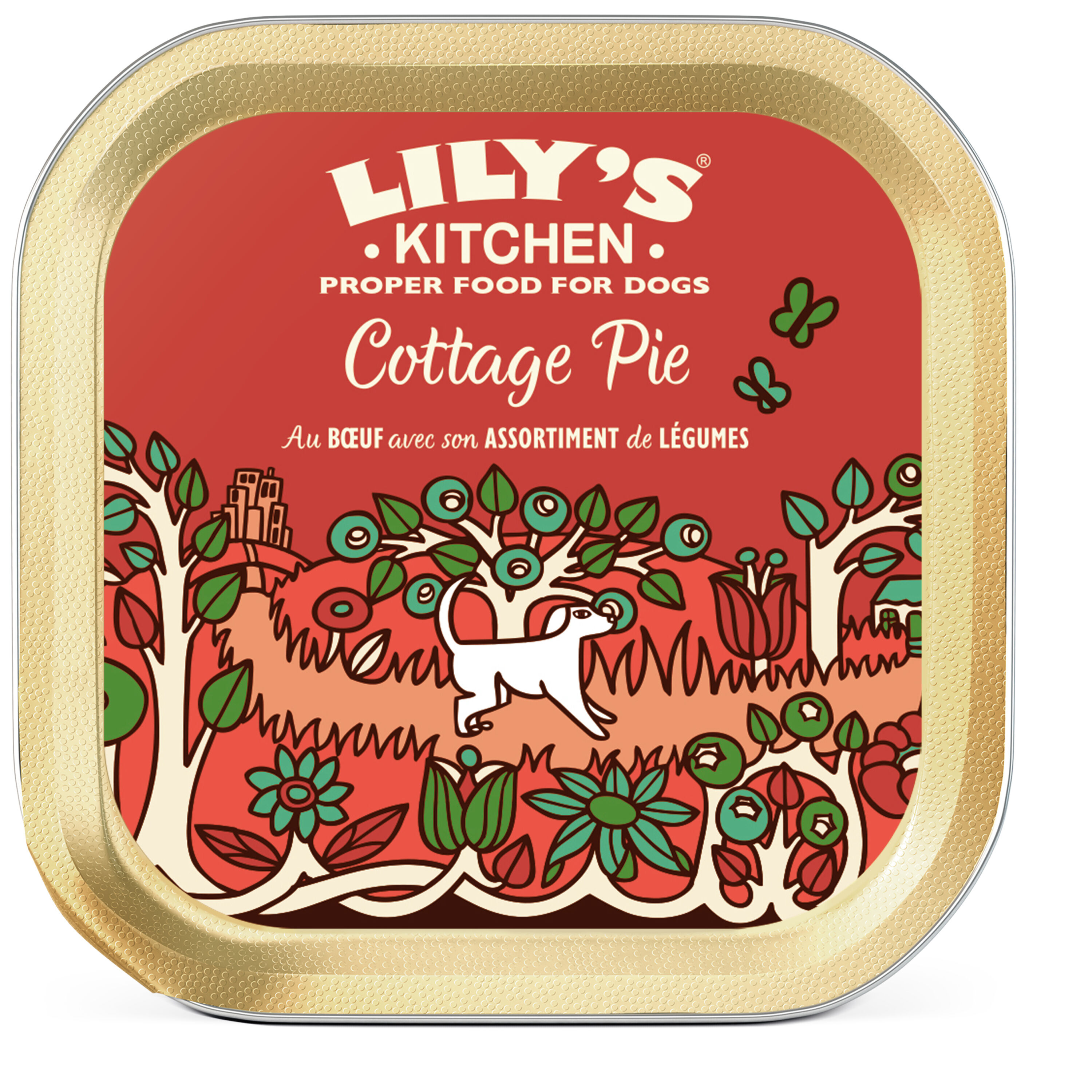 Lily's Kitchen - Terrine Cottage Pie B&oelig;uf et L&eacute;gumes pour Chiens - 150g Image num&eacute;ro 1