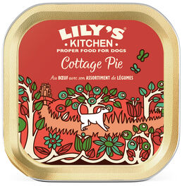 Lily's Kitchen - Terrine Cottage Pie B&oelig;uf et L&eacute;gumes pour Chiens - 150g