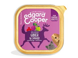 Edgard & Cooper - Barquette au Canard et Gibier pour Chien - 300g