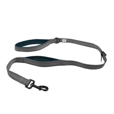 Duvoplus - Laisse Classic Ultimate Fit On-The-Road Bleu Pétrol pour Chiens