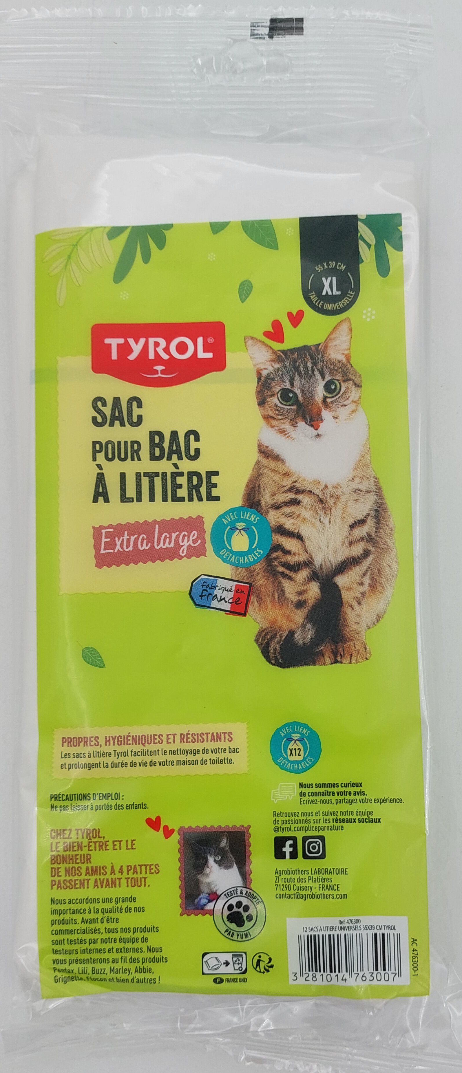 Tyrol - Sacs pour Bac &agrave; Liti&egrave;re - XL Image num&eacute;ro 2