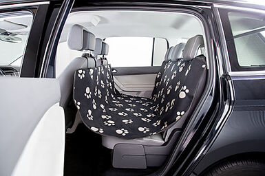Trixie - Couverture pour sièges de voiture, 1,40 × 1,45 m, noir/beige