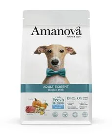 Amanova - Croquettes Adult Exigent sans Céréales au Porc pour Chiens - 2Kg Amanova - Croquettes Adult Exigent sans Céréales au Porc pour Chiens - 2Kg