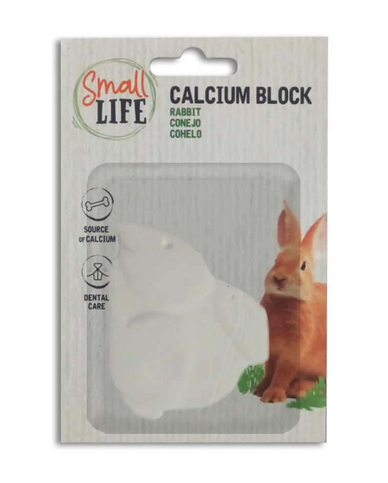 Small Life - Bloc de Calcium pour Lapin et Cobaye - 100g Image num&eacute;ro 1