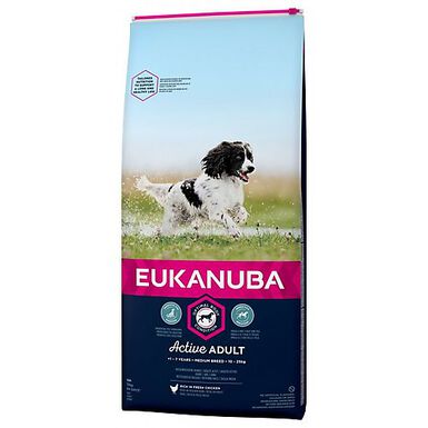 Eukanuba - Croquettes Chien Adulte pour Moyenne Race au Poulet