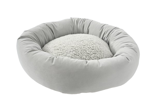 Leeby - Donut Doux et Confortable pour Chat - Gris Image num&eacute;ro 1