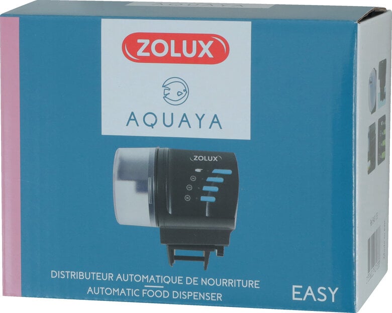 ZOLUX - Distributeur Automatique de Nourriture Aquaya pour Poissons Image numéro 1 ZOLUX - Distributeur Automatique de Nourriture Aquaya pour Poissons Image numéro 1