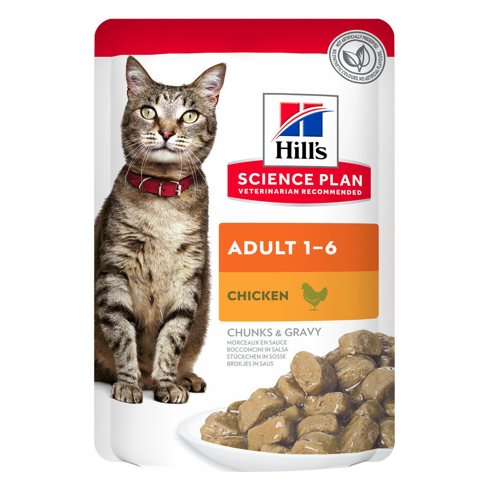 Hill's - Sachet Repas Science Plan pour Chat Adulte au Poulet - 85g Image num&eacute;ro 2